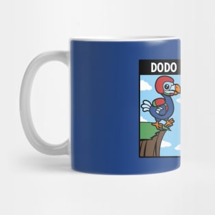 Cute Funny Kawaii Prehistoric Dodo Bird Funny Clever Pun Meme Mug